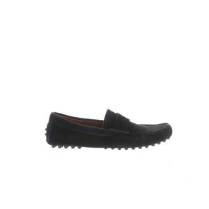 Massimo Matteo Womens Black Loafers